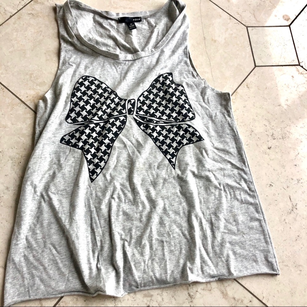 ❣️ AQUA Gray Tank, XS